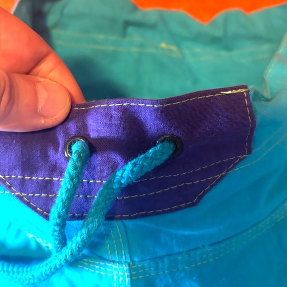 Vintage Beewear Sport neon colours anorak sweatshirt NWT - Picture 5 of 16